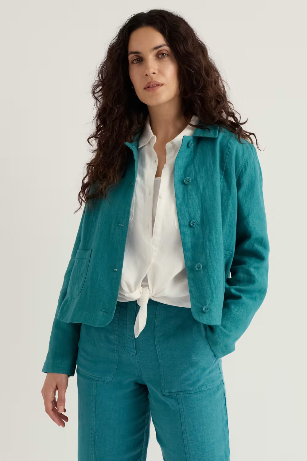 Seasalt Arame Linen Jacket-Seasalt-White finn
