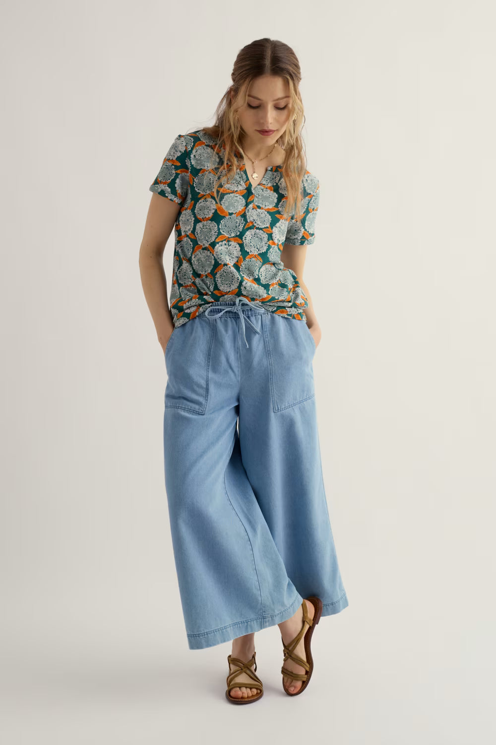 Seasalt Waterflow Short Sleeve Top