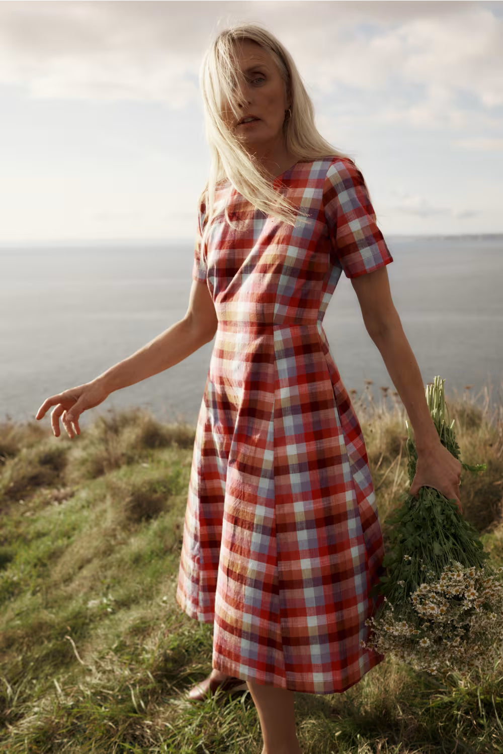 Seasalt Medlar Tree Organic Cotton Midi Dress