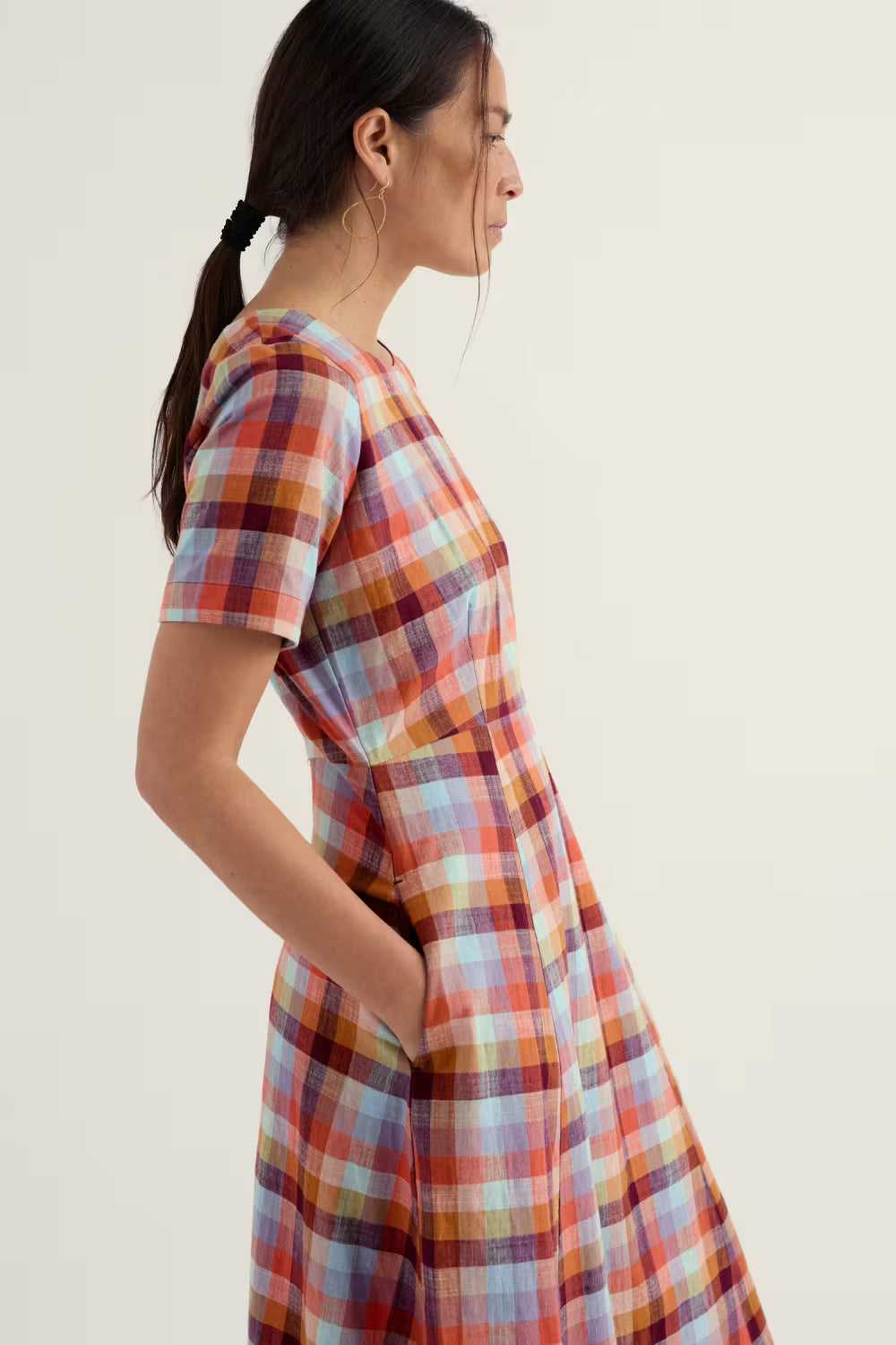 Seasalt Medlar Tree Organic Cotton Midi Dress