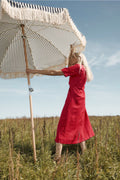 Seasalt Grass Wave Linen Dress