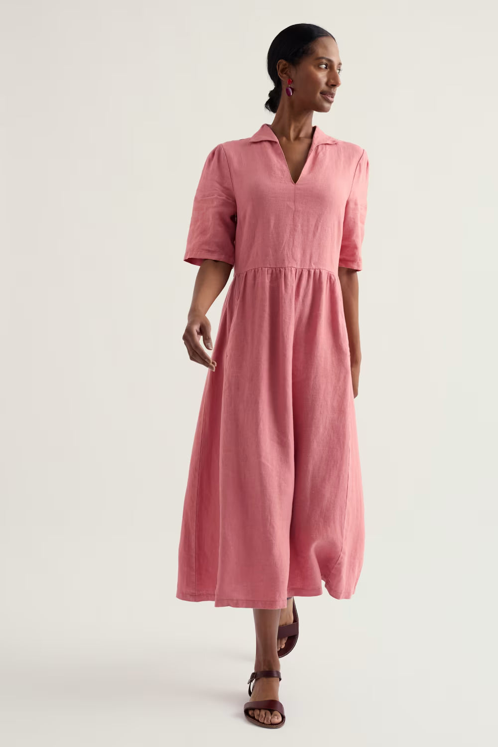 Seasalt Fen Violet Dress- Wild Rose-Seasalt-White finn