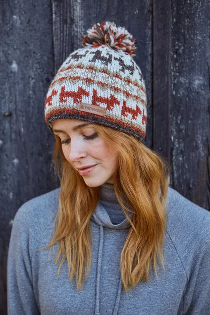 Pachamama Walking The Dog Bobble Beanie