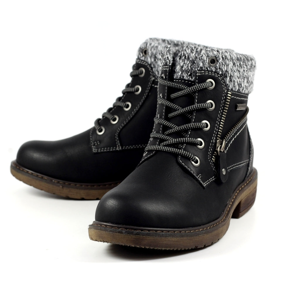 Benson III Black Waterproof Boot