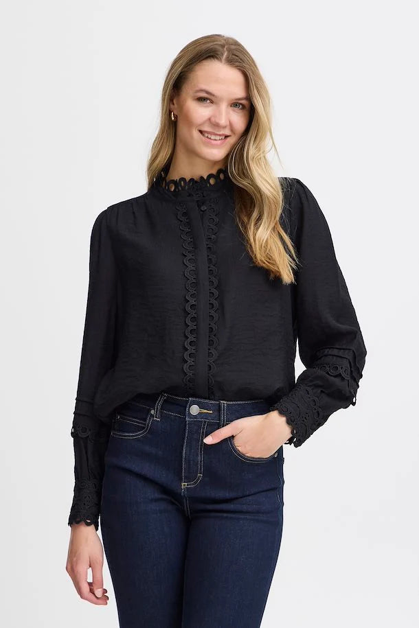 Fransa Blondie Blouse