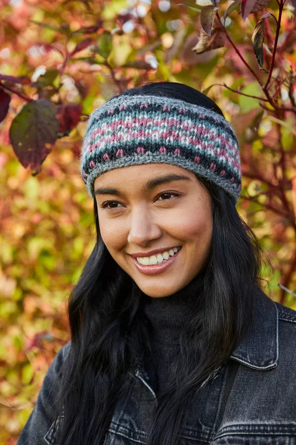 Pachamama Wharfdale Headband-Accessories-White finn