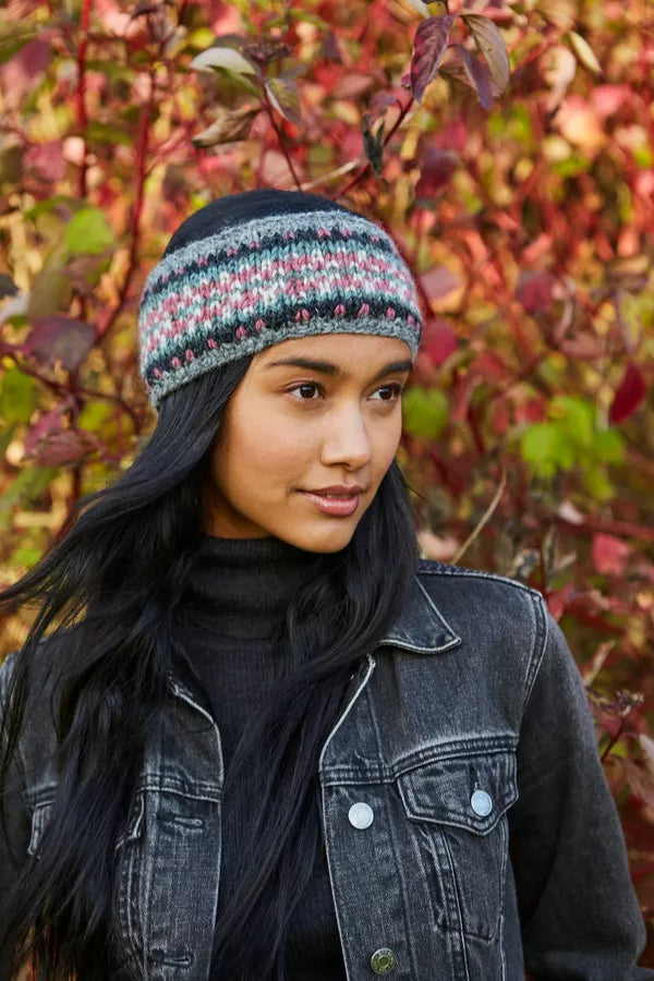 Pachamama Wharfdale Headband-Accessories-White finn