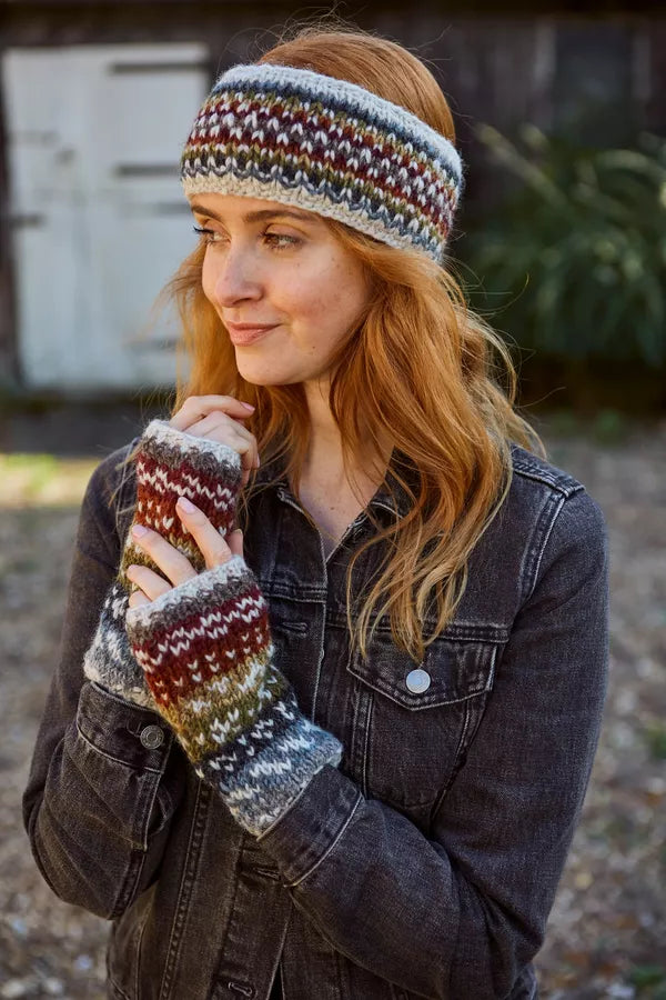 Pachamama Helmsdale Headband-Hat-White finn