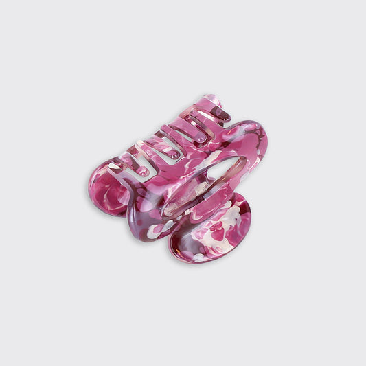 Lexie Small Claw Clip - Plum