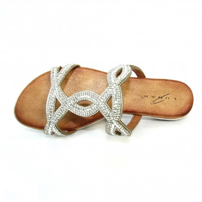 Gabriella Silver Sandal