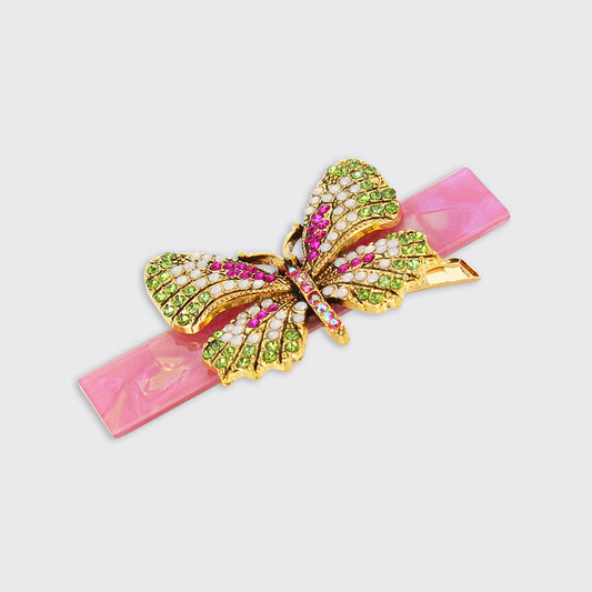 Butterfly Lustre Hair Clip