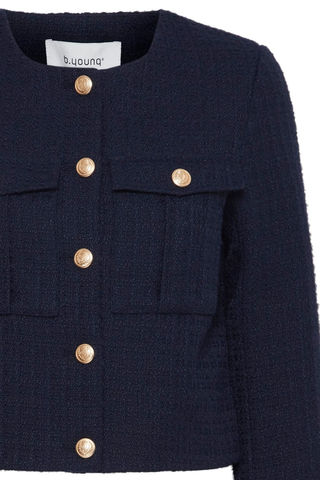 B.young Epia Blazer-Jacket-White finn
