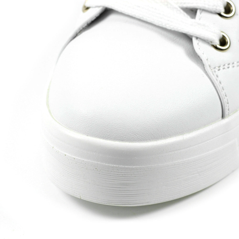 Nia White Trainer-Footwear-White finn