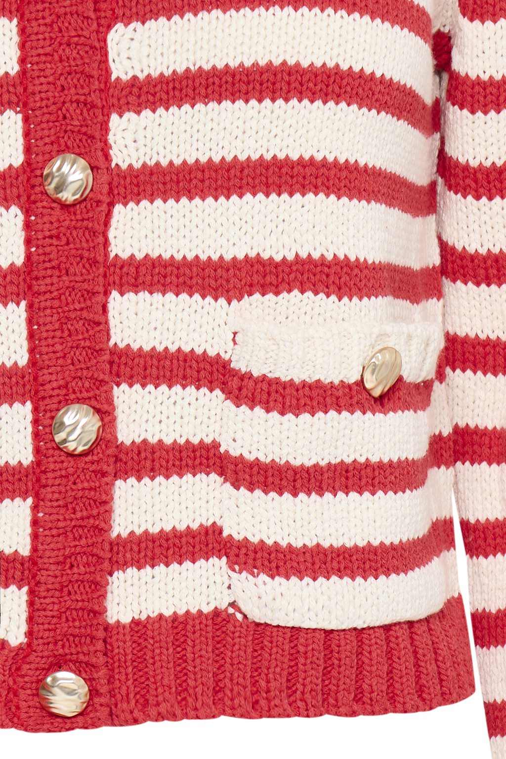 Fransa FRBELINDA Knitted cardigan-White finn