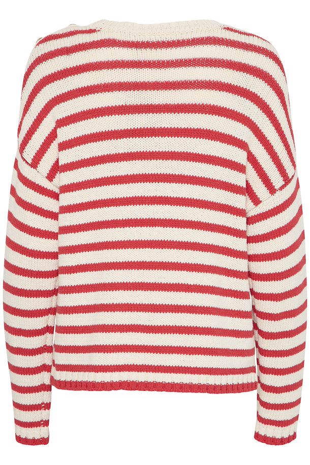 Fransa Frbelinda PU 1 Jumper-Knitwear-White finn
