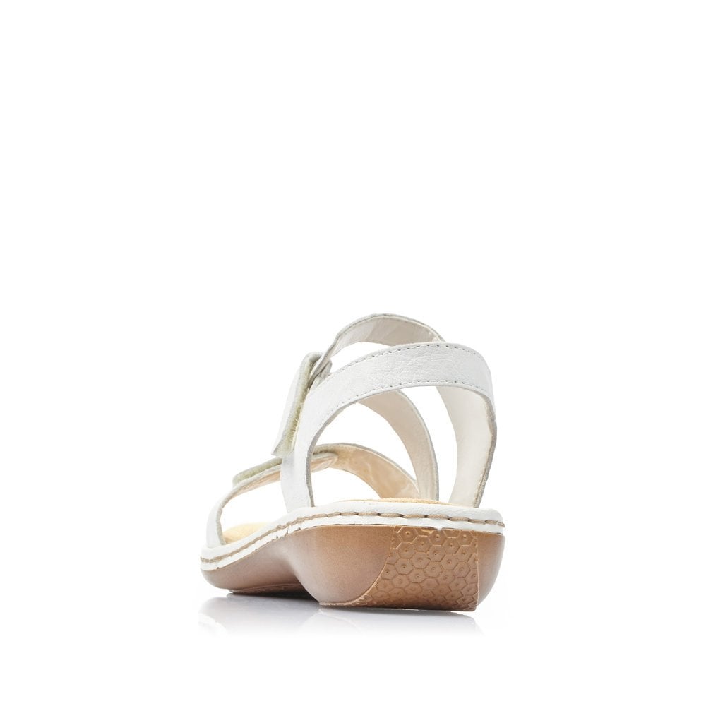 Rieker Sandal 659C7-White finn