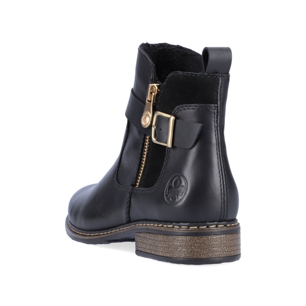 RIEKER Z4959 LADIES BOOTS-Footwear-White finn
