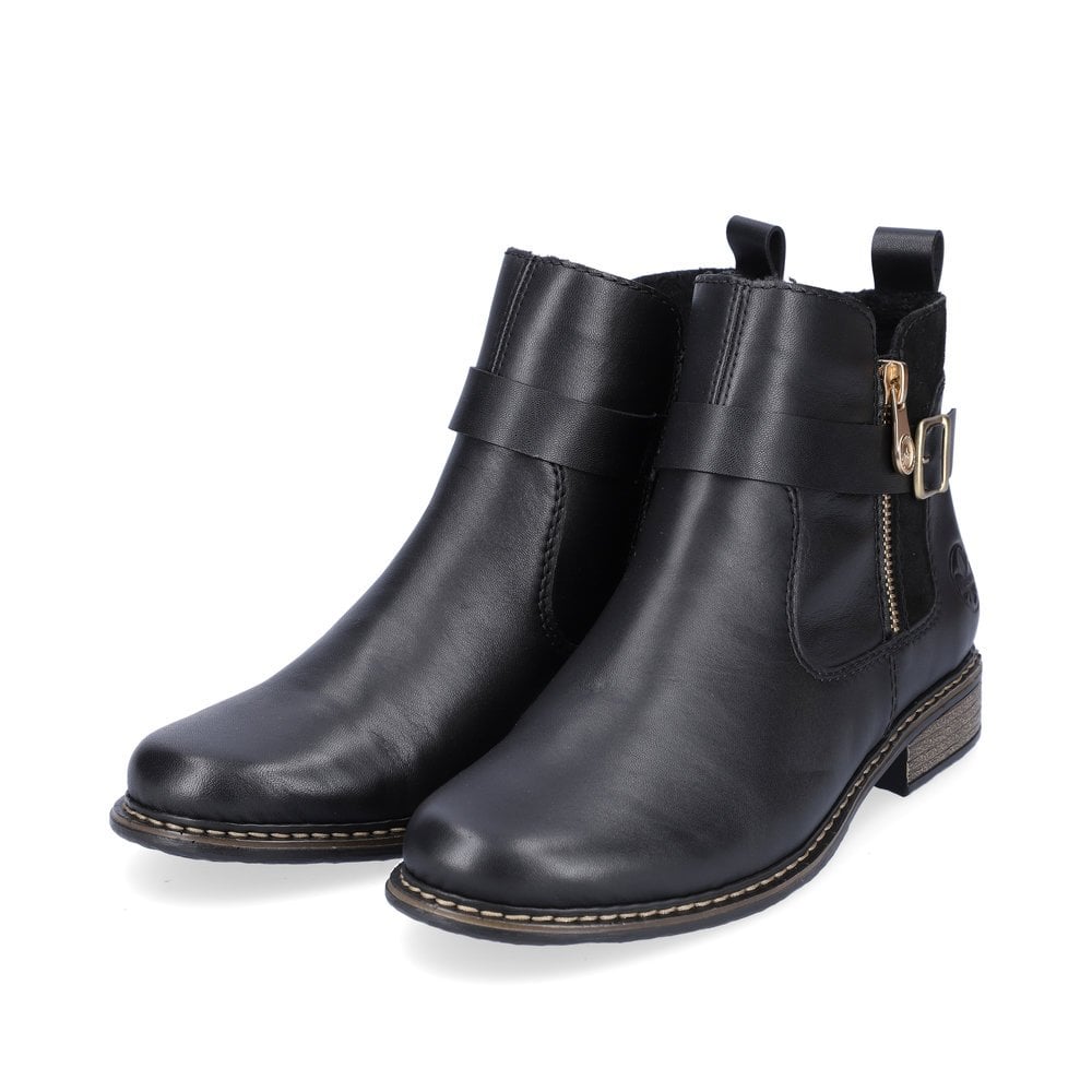 RIEKER Z4959 LADIES BOOTS-Footwear-White finn