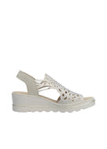Rieker White Sandal 67465-Rieker-White finn
