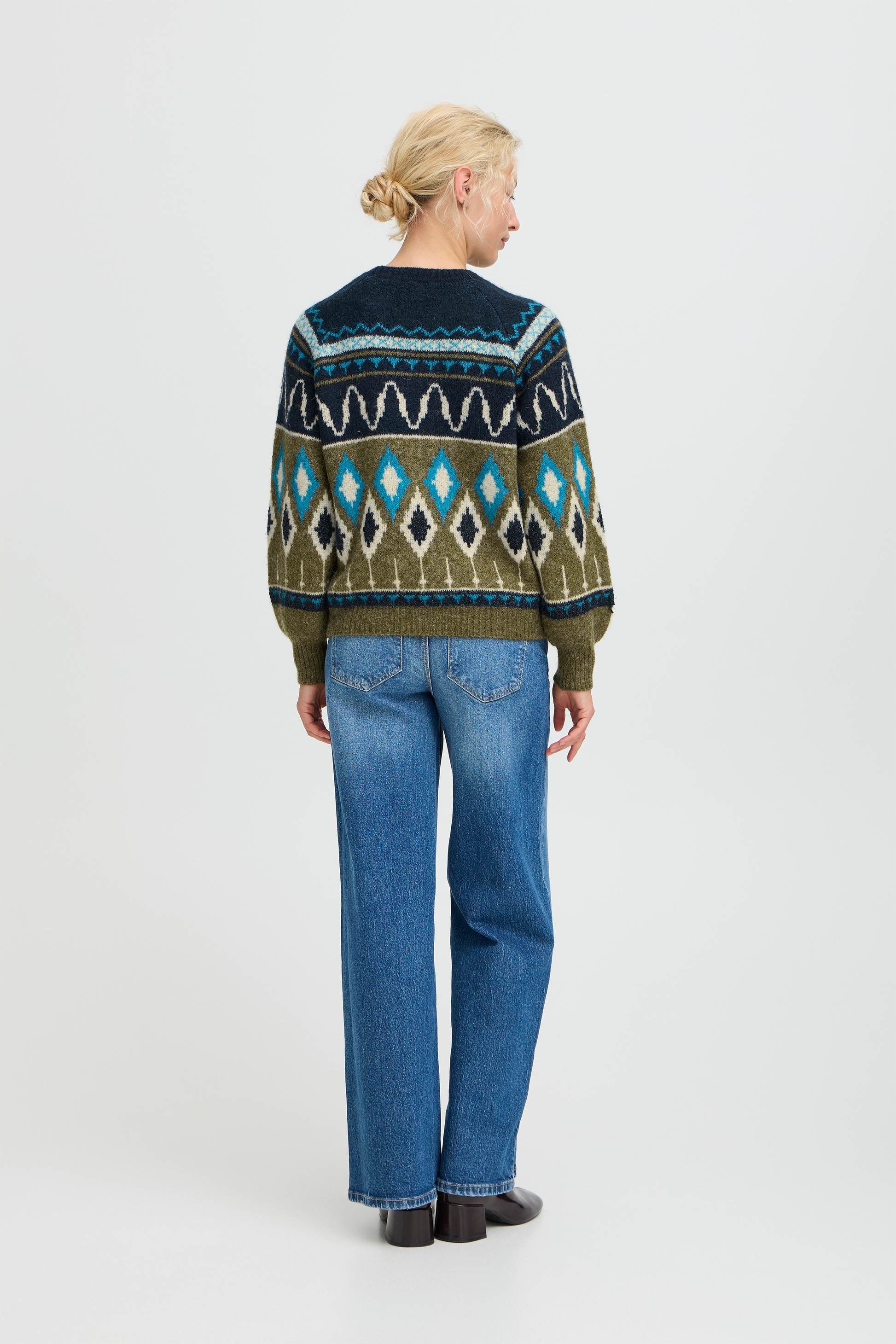B young Bynafta Jacquard Jumper