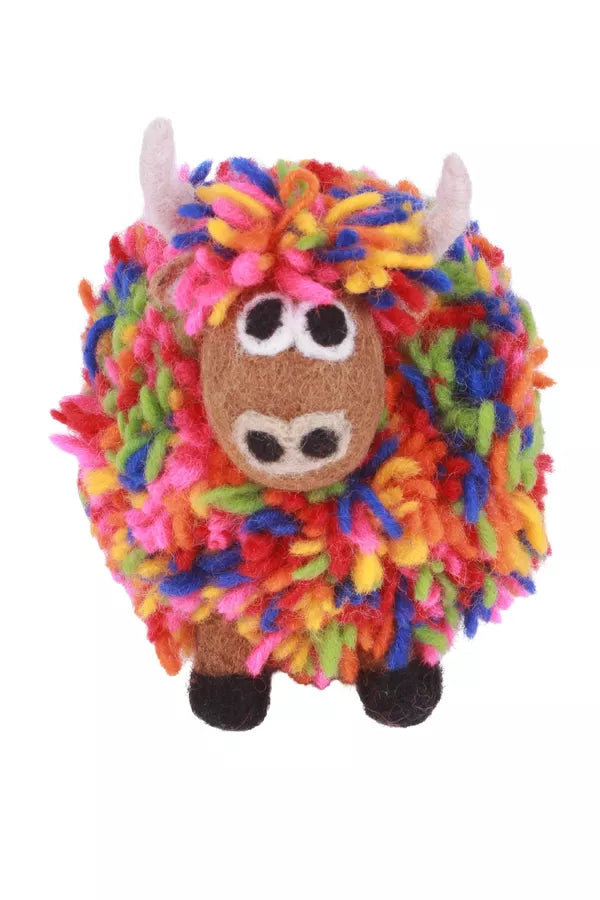 Pachamama Archie The Highland Cow In Colour