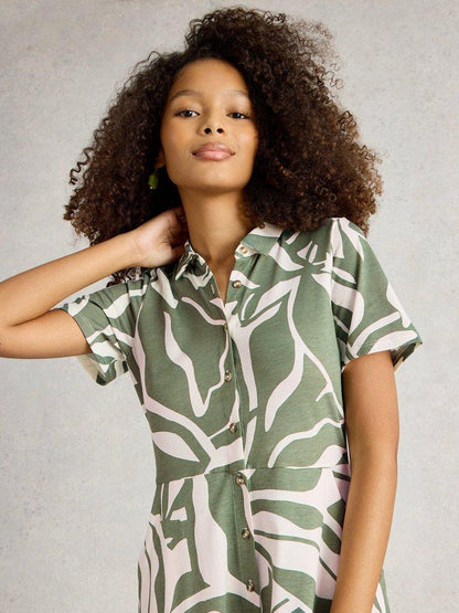 White Stuff Ria Jersey Shirt Dress