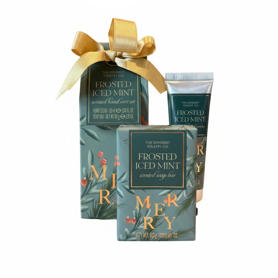 Frosted Iced Mint Hand Care Set