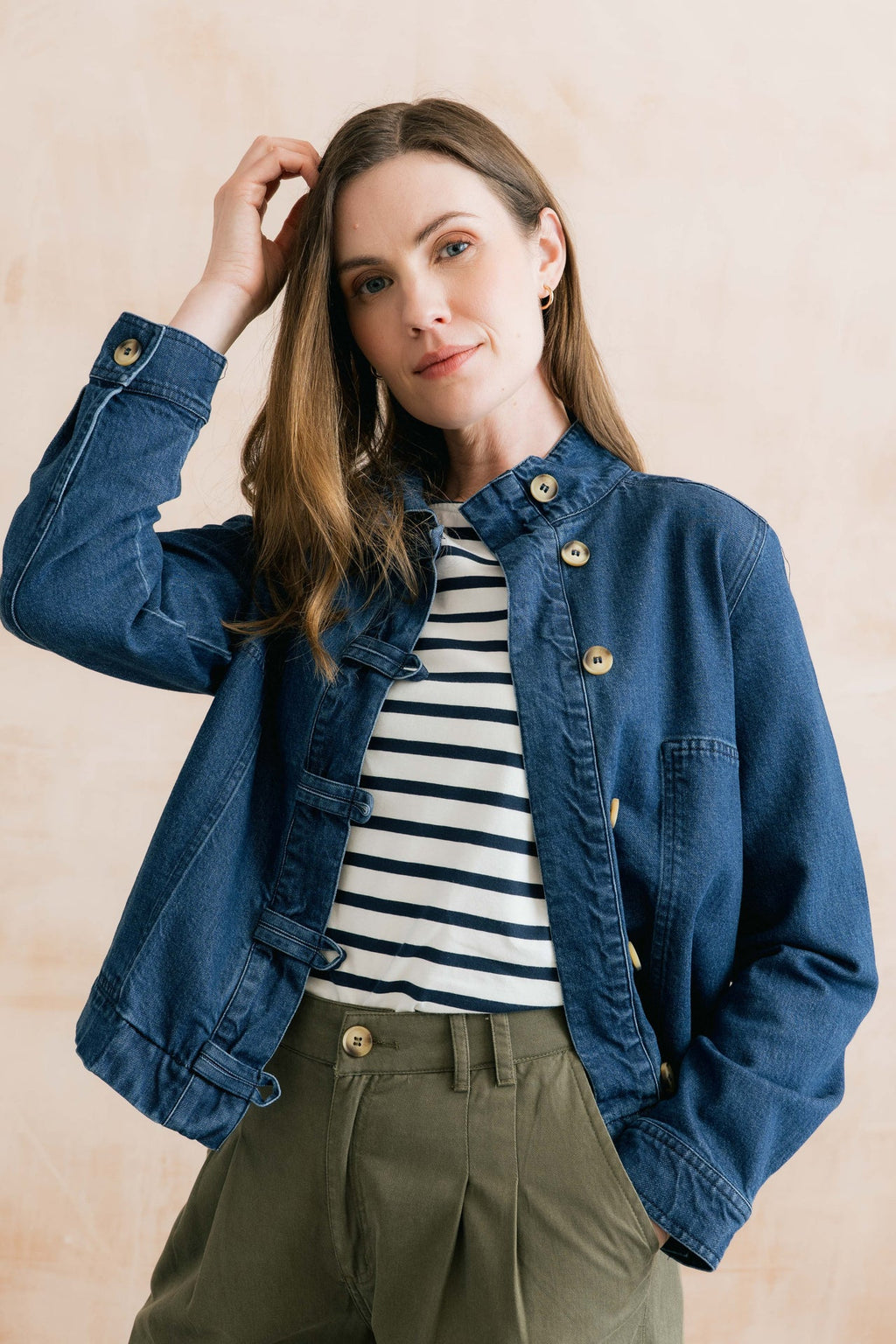 Lily and Me Docklands Denim Jacket Blue