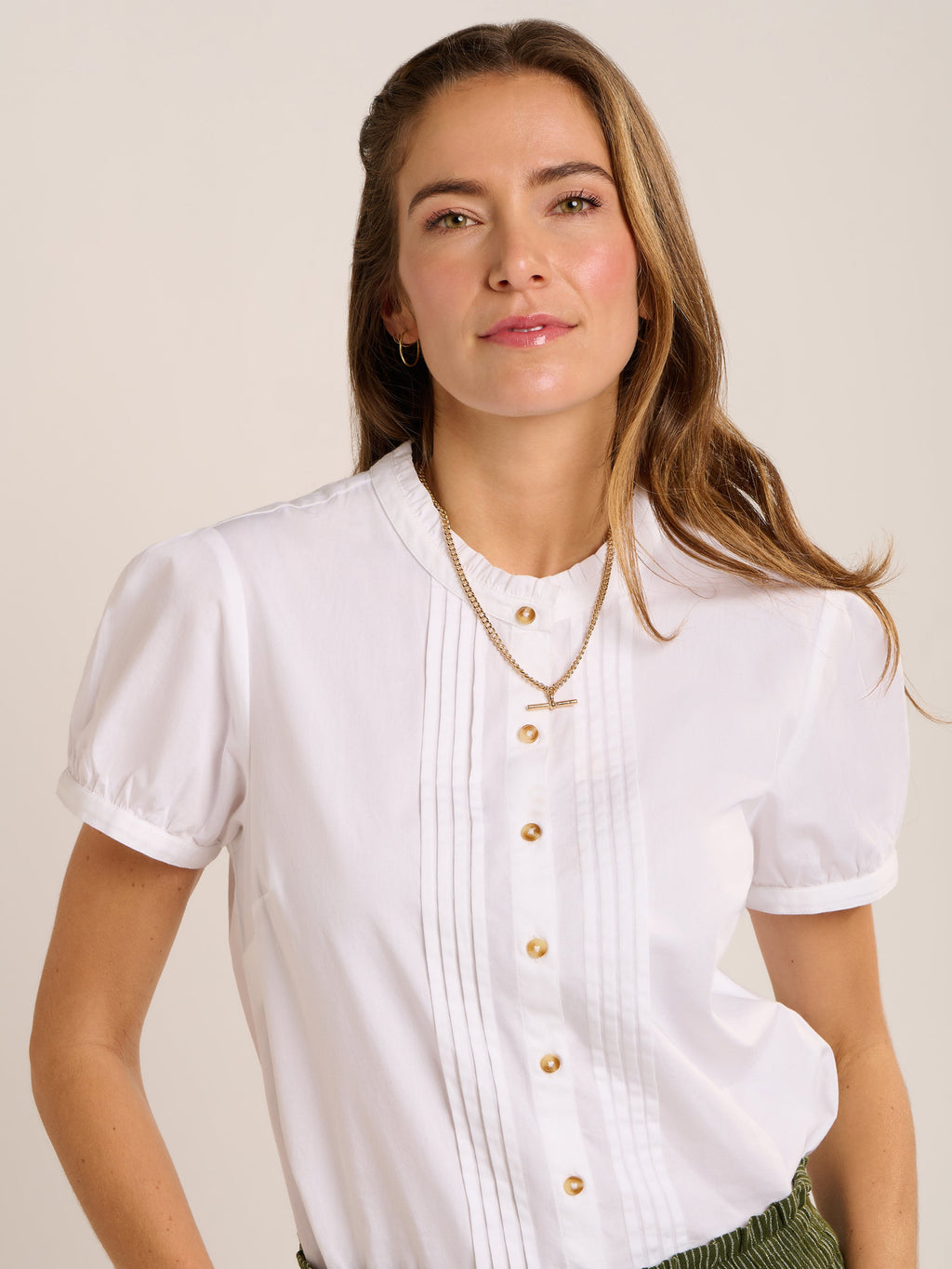 Brakeburn Hope Blouse-Brakeburn-White finn