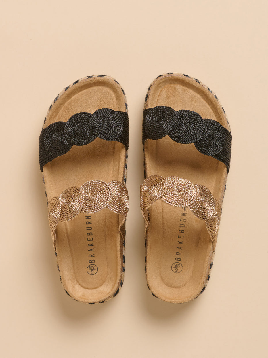 Brakeburn Discus Platform Sandal