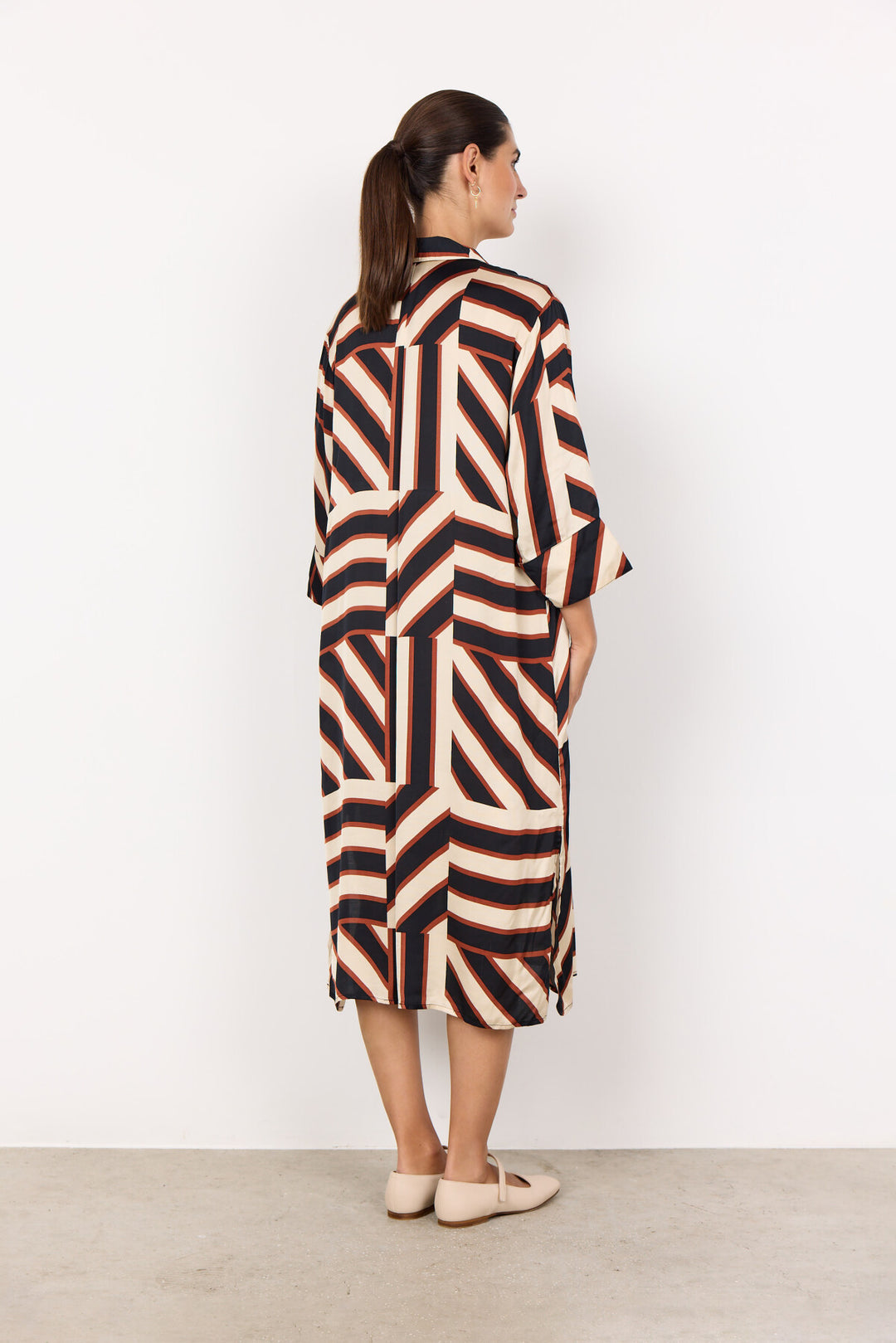Soya Concept SC- Roja 4 Dress Black-Dress-White finn