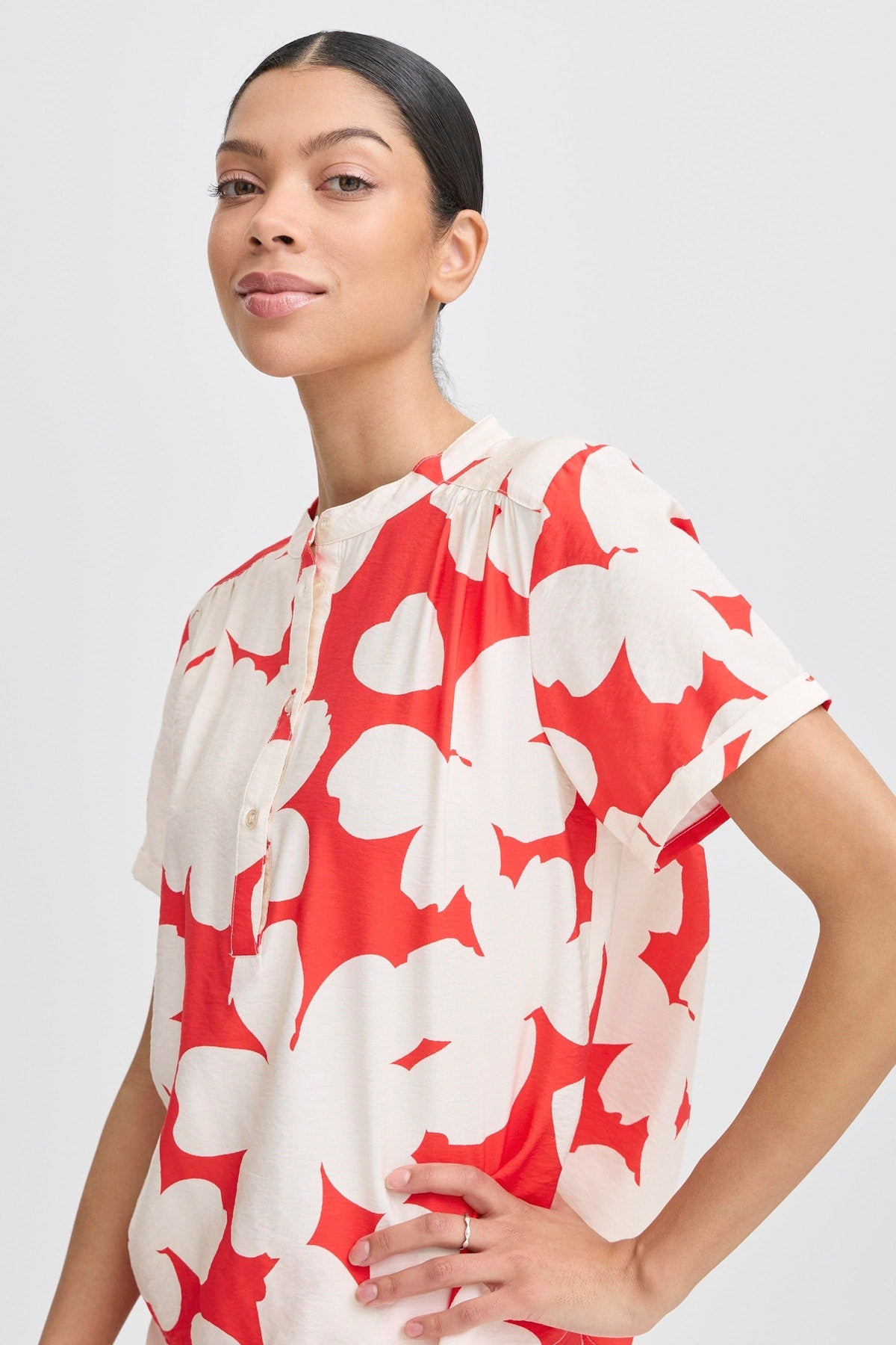 B young Byibine Shirt-White finn