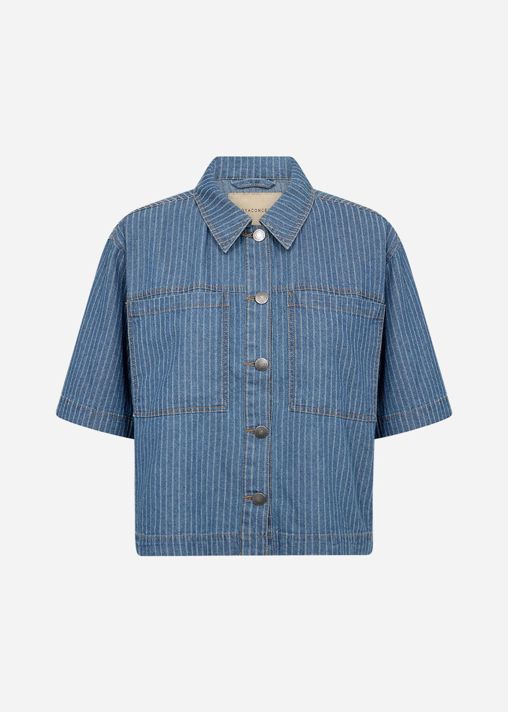 Soya Concept SC-CAISHO 1 Shirt Blue