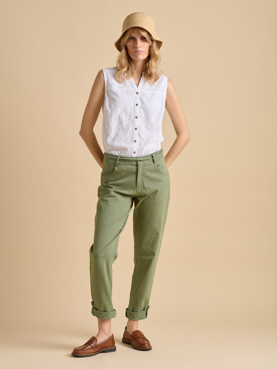 Brakeburn Buoy Sleeveless Blouse