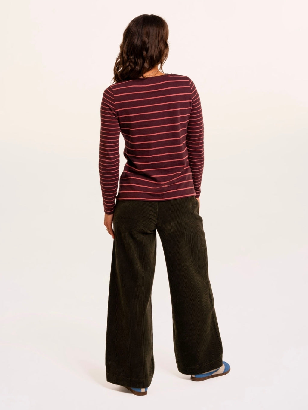 Brakeburn Branksome Thick and Thin Stripe T Shirt