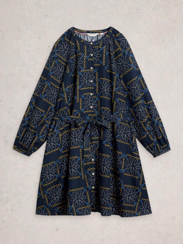 White Stuff Monique Swing Dress-White Stuff-White finn