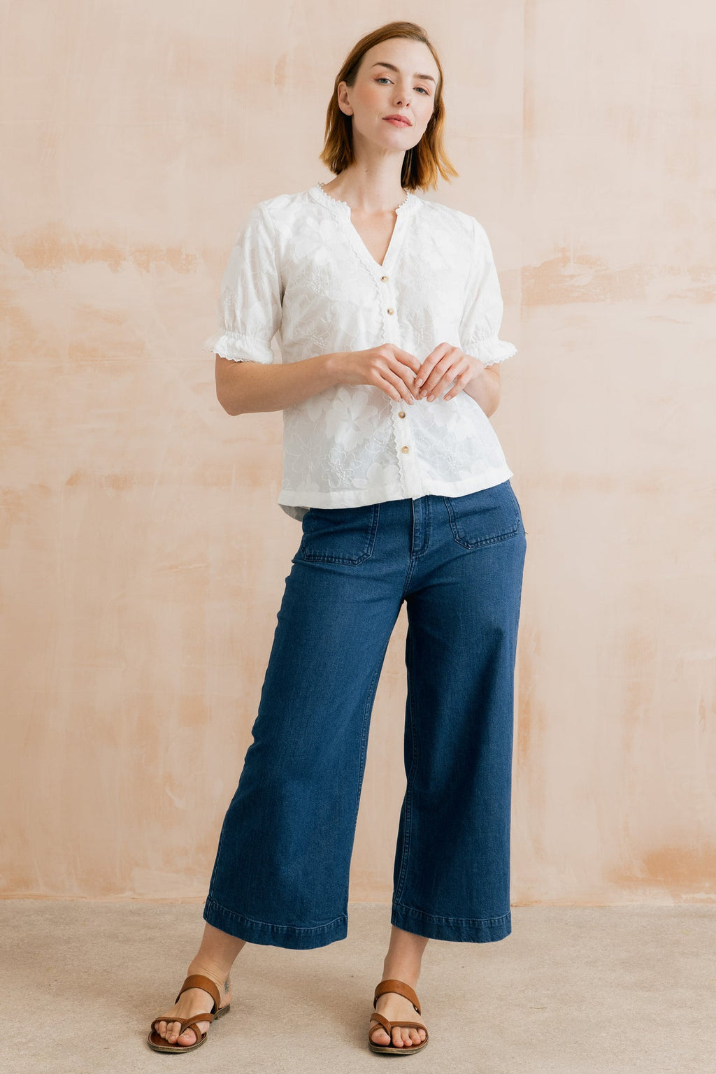 Lily and Me Pintail Blouse Big Bloom