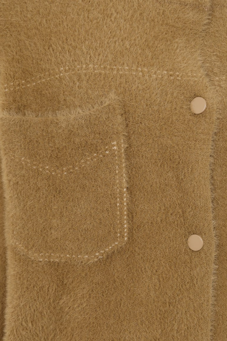 Alice Collins Sophie Knit Jacket-Jacket-White finn