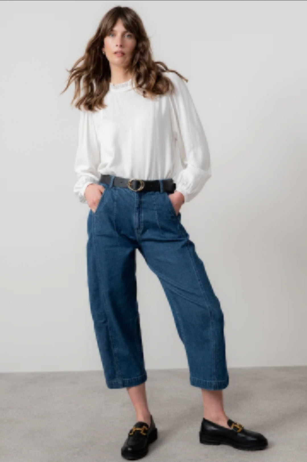 Lily and Me Rosewood Top Plain-Lily and Me-White finn