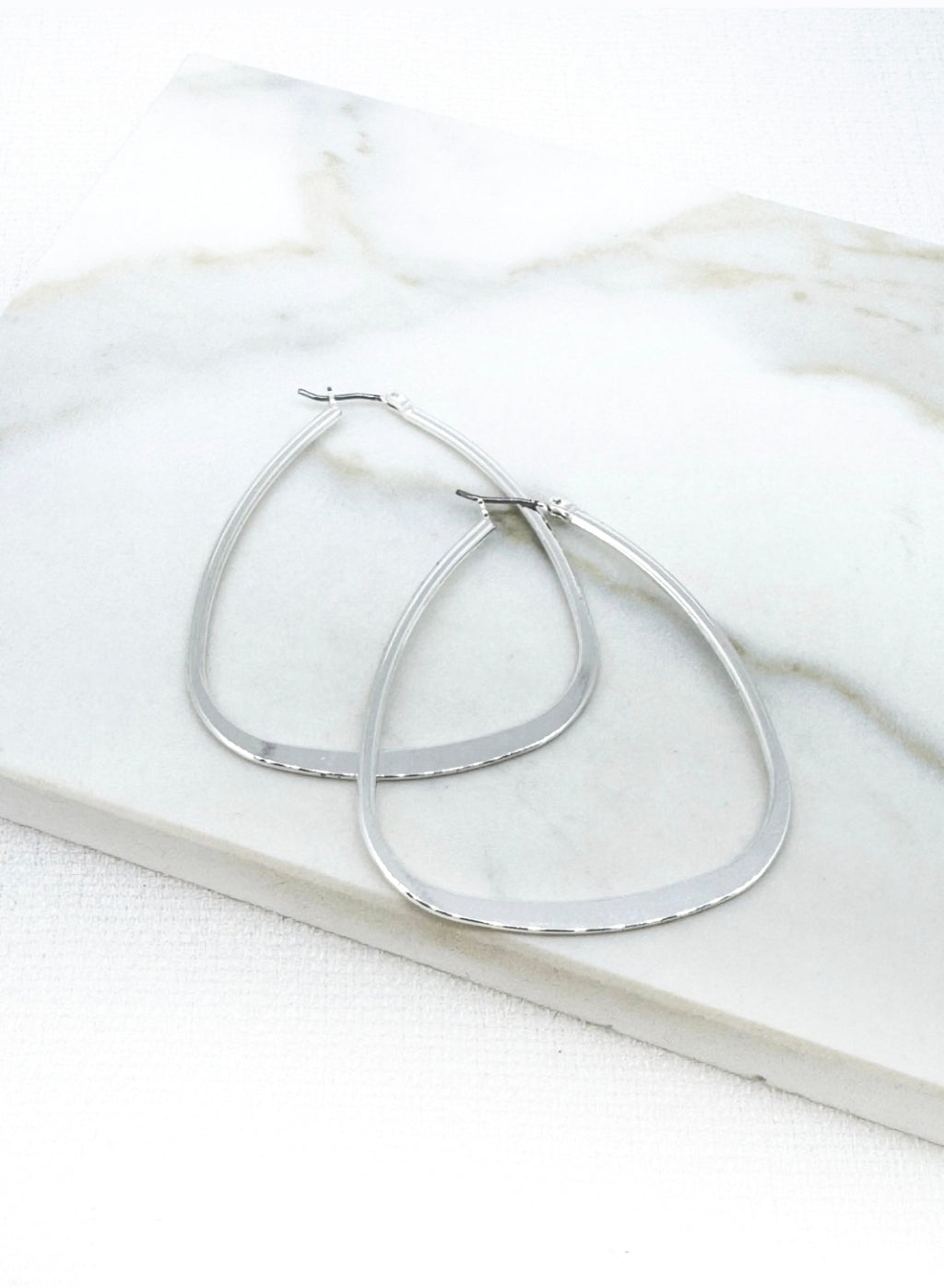 Envy Earrings Large Hoop 4791-Envy-White finn