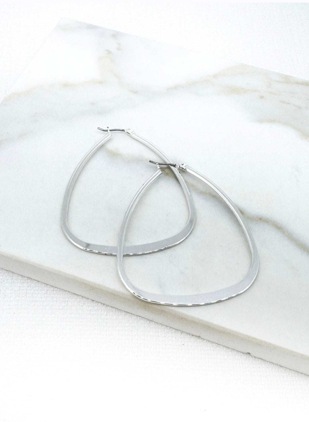 Envy Earrings Large Hoop 4791-Envy-White finn
