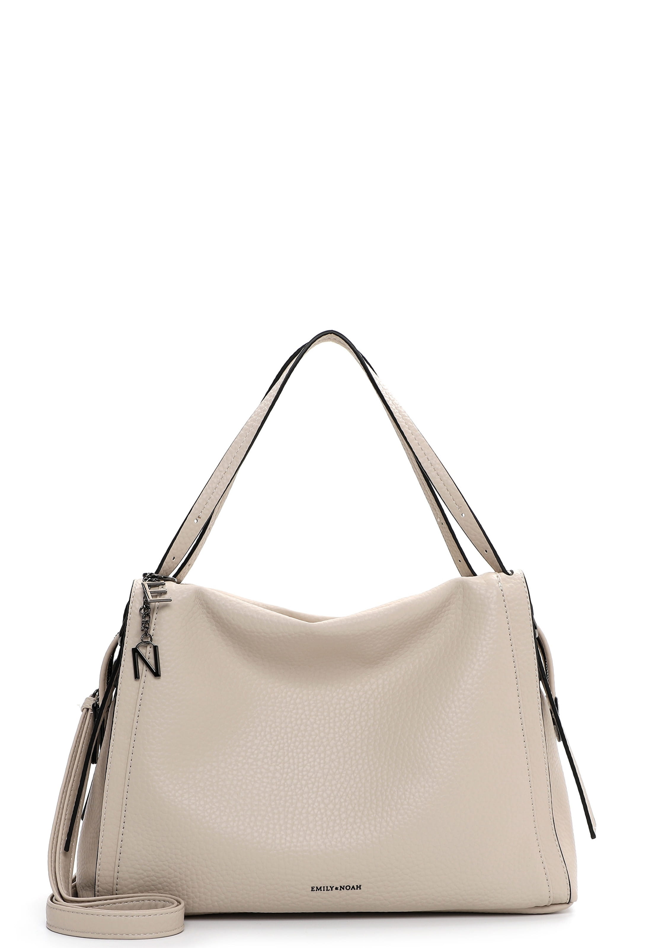 Emily and Noah Harleen Large Shoulder Bag-Bag-White finn