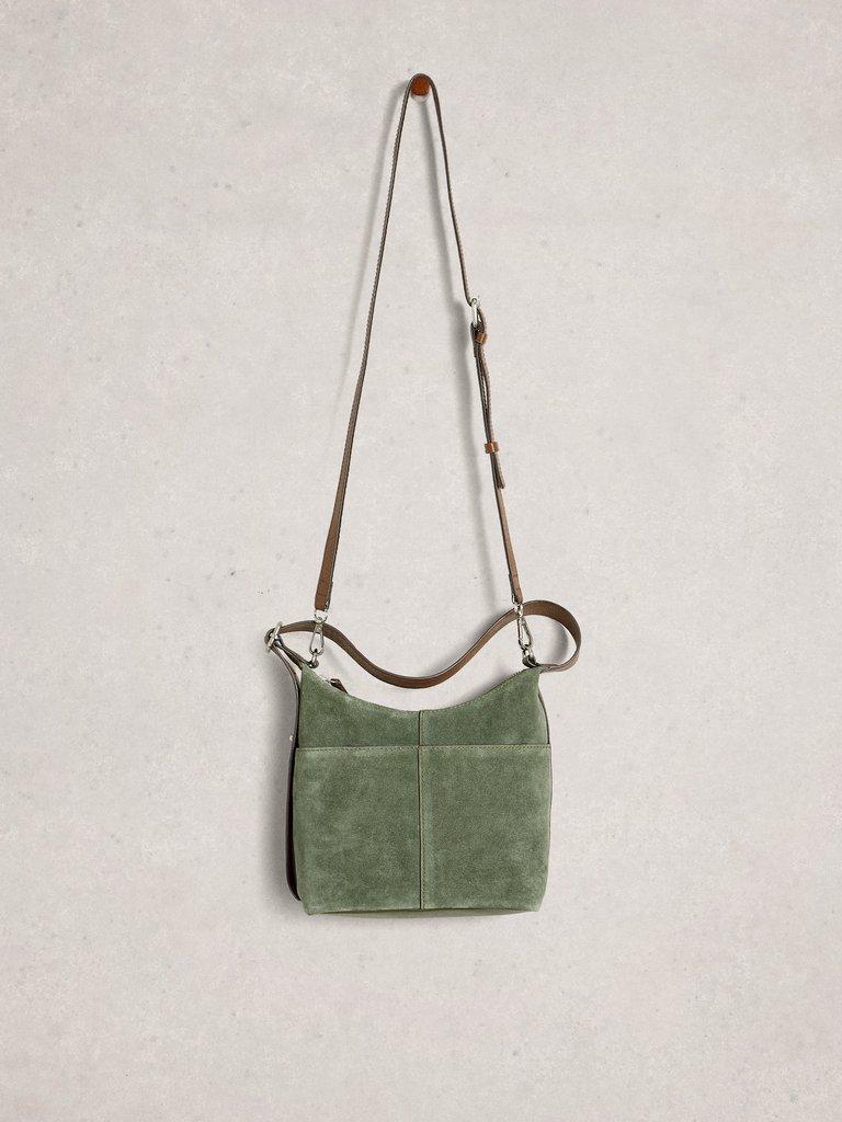 White Stuff mini sophia suede crossbody