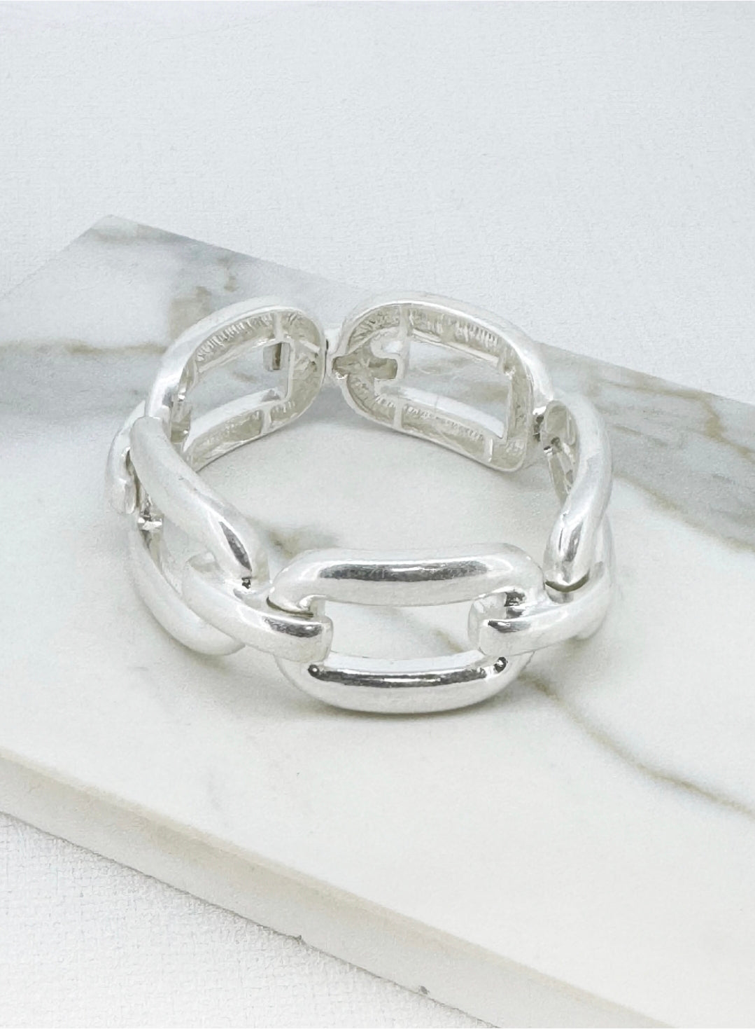 Envy Large Link Bracelet 4833-Envy-White finn