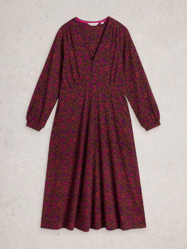 White Stuff Megan Jersey midi Dress-Dress-White finn