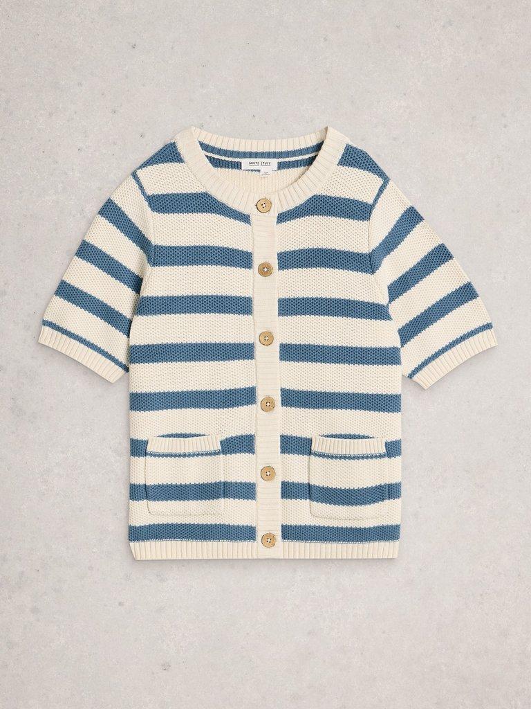 White Stuff ISABELLA SHORT SLEEVE CARDI-White Stuff-White finn