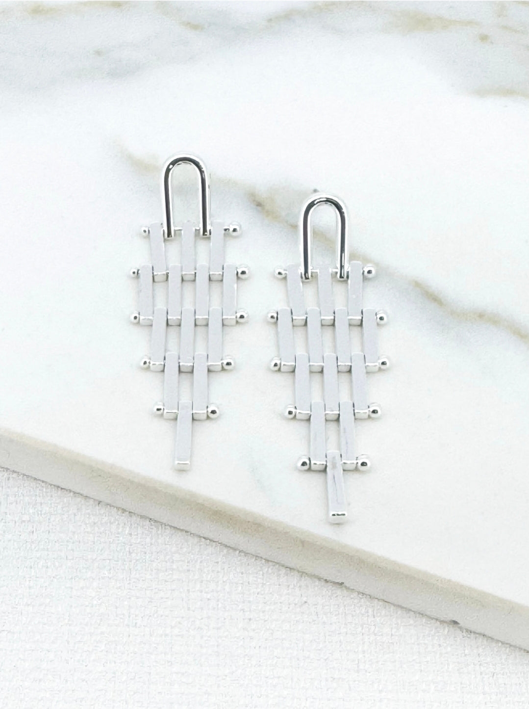 Envy Drop Earrings 4790-Envy-White finn