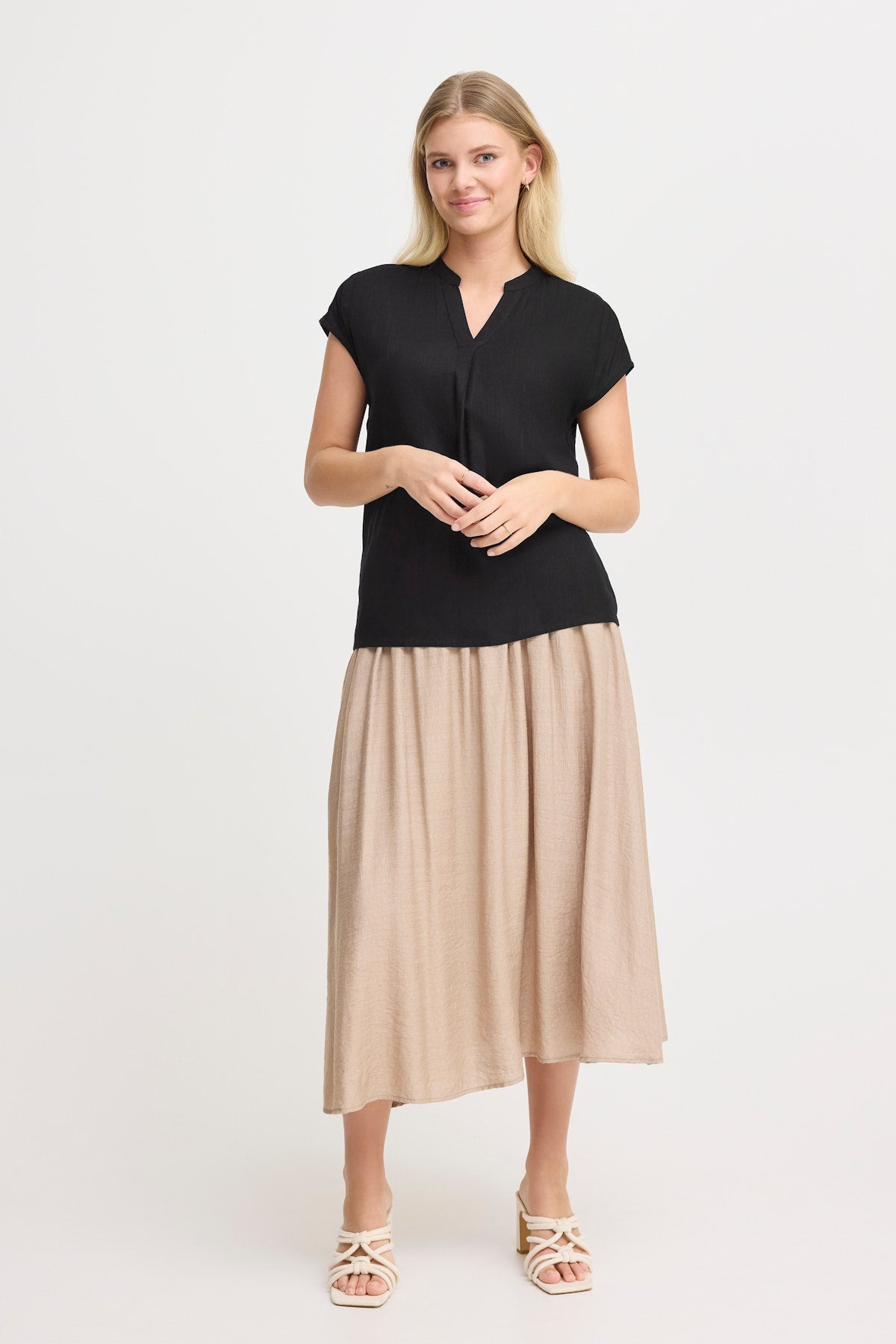 Fransa Frjuna Blouse 1-Shirts & Tops-White finn