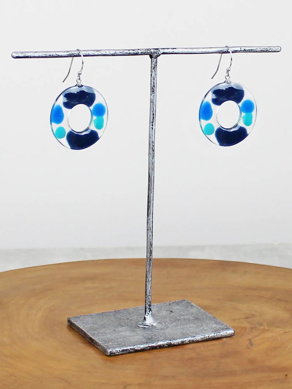 Marbled Resin Earrings UJ1509