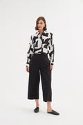 Tirelli Classic Pant Black-Trouser-White finn